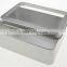 PVC clear window metal tin box