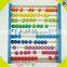 wholesale multifunctional Kids wooden abacus toy Colorful wooden toy abacus superior quality wooden abacus toy W12A010