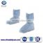Medical disposable PE waterproof boot cover with elastic