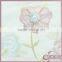 Light color floral shining polyester embroidery wholesale organza fabric lace