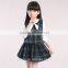 Girls Check Dress School Uniform Manufacturer Guangzhou China