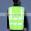 children adult 100%polyester high visibility warning reflective safety vest