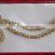 SIDE TIKA TIKA GOLD TONE CRYSTAL hair accessory