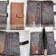 Fashion man hot popular Real leather travel wallet