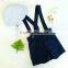 Suspender Shorts Baby Clothes Plain Color Apparel Kids Clothing Wholesale