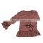 2015 Summer New Design Cotton Wholesale Baby Newborn Clothes Pictures of Long Skirts and Tops