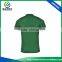 Custom Performance Polyester Mesh Men's Seamless t Shirt in Green