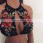 2017 New Style Halter Bra floral hot sexy women bra