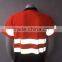 Hi vis orange reflective safety short sleeve 3M reflective tape birdeye 100% polyester security polo shirt