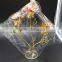 Artificial Golden Rose Crystal Flower for valentine's day