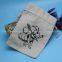 Custom Printing Logo Drawstring Canvas Jewelry Bag