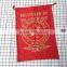 Wholesale hot sale xmas cotton canvas with drawstring backpack christmas bags