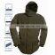 Green Waterproof Men Woodland Winter Jackets for outdoor sports