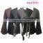 All-match Net Top (Ruffles Capri blouses)