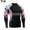 Custom made rash guard surf rashguard printed wholesale