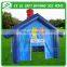 Top-selling blue mini promotion inflatable tent, lovely inflatable house tent 3x4x3m