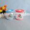 600ml soup plastic cup microwave safe with lid