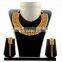 Exclusive Gold Jewelry Set-One Gram gold plated necklace set Traditional polki stone Gold Jewelry -