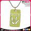 Dog Tags Manufacture Decorative Dog Tag With Beaded Chain