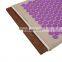 High Quality Private Label Coconut Fiber Plastic Spike Back Neck Pain Acupressure Mat Pillow