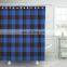 Wholesale Waterproof Curtain Fabric Digital Printing Custom Made Shower Curtain