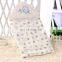 Cartoon Swaddle Blanket Organic Cotton Flamingo Gender Neutral Muslin Baby Swaddle Blanket