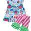 Boutique Kids Clothing Baby Girls Clothes Sets Summer Number 2018 Back to School Clothes