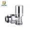 TRV forged brass radiator valve angle type without handle flooring heating system valves