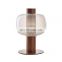 Modern Minimalist Glass LED Table Lamp Nordic Creative Living Room Bedside Desk Lamp