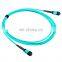 High Density 12 24 48 Core Fanout Cable OM3 OM4 MTP MPO Patch Cord