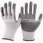 13Gauge Polyester Seamless Knitted Shell Foam Nitrile Dipping Gloves Ultra-thin Oil Proof Industrial Working Hand Gloves