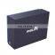 Black Lid and Blue Base Inner Printing Packaging Gift Paper Boxes