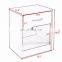 Bedroom Wood Organizer Cabinet Drawer Storage Bedside Table Night Stand