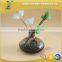 wholesale cheap colored glass vases for decoration 450ml