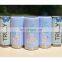 12oz stainless steel insulated double wall sublimation can cooler beer bottle with beer opener