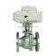 AC 220V Flanged Stainless Steel Motorized Electric Electric Actuated Ball Valve