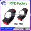 Top selling black red nylon bracelet em-marine Rfid wristband 125KHz