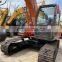 Б/у гусеничный экскаватор Hitachi ZX120, произведенный в Японии, среднего класса, 12-тонный гусеничный экскаватор по низкой цене