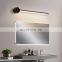 Classical Style Touch Switch LED Makeup Mirror Front Fluorescent Lamp Light For Bathroom Mirrors