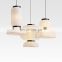 New Chinese Creative Personality Pendant Light Living Room Dining Bedroom Japanese Rice Paper Nordic Lantern Art Chandelier