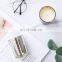 OEM Private Label Electroplate Jar Scented Soy Wax Strong Scent Luxury Aromatherapy Scented Candles Gift Box