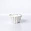 Wholesale Modern Simple White Decorative Garden Flower Pot Round Shell Shape Ceramic Succulent Plant Pot