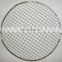 Round stainless steel BBQ grill mesh/barbecue wire mesh cheap fish BBQ wire rack for picnic