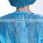 Wholesale disposable waterproof PP PE isolation gown non-woven protection clothes