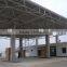 Anti-rust prefabricated steel structure gas station space frame
