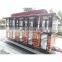 Top quality mall outdoor trckless train manufacture factory trackless train for sale