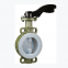 Stainless steel on the clip butterfly valve D373W-16P DN150