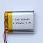803040 3.7 V 1000mah Lithium Polymer Lipo Rechargeable Battery For Bluetooth Speaker