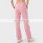 Fleece Wide Leg Baggy Wholesales Women Elastic Waist Casual Sweatpants With Pockets 65Cotton 35Nylon