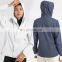 Wholesale Women Zipper Sports Hooded Softshell Jackets Winter Outdoor Waterproof Coat Custom Wind Breaker Hiking Blank Jacket